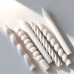 New DIY Long Rod Silicone Candle Mold Handmade Aroma Candle Geometric Stripes Twist Spiral Long Pole Daily Candle Making Supplie - Image 5