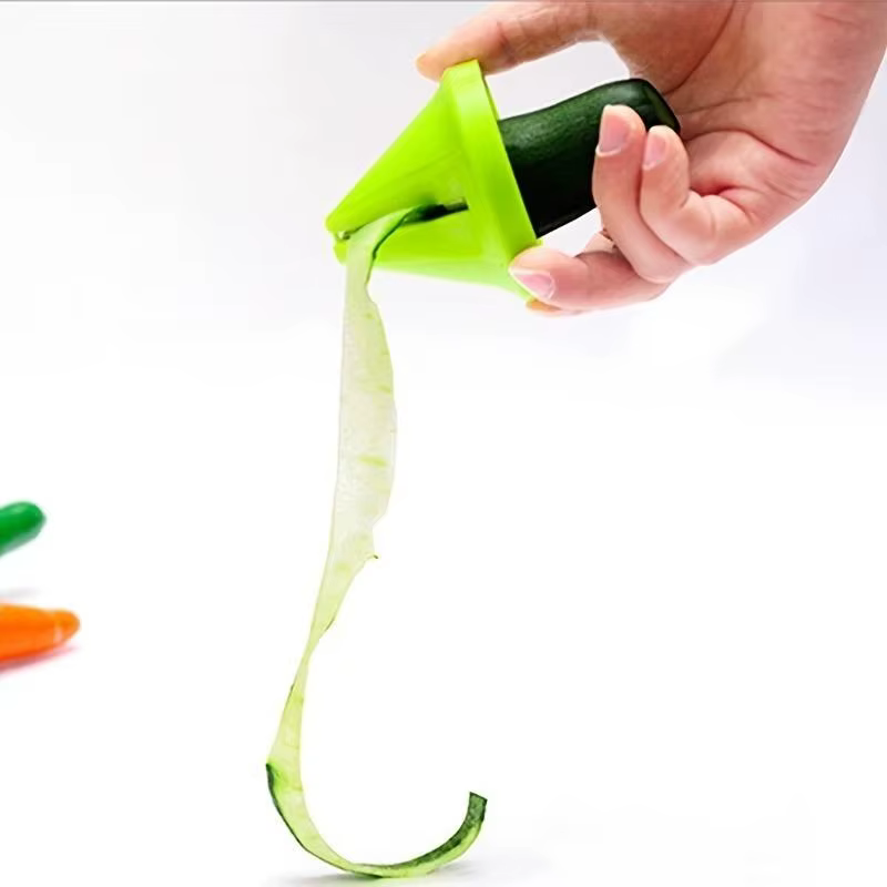S86f0bec2c8fc4cabb1acaa6d558d2127T Kitchen Rotating ShredderSpiral Peeler Manual Vegetable Slicer Fruit Potato Radish Grater Kitchen Gadgets Kitchen Accessories - Image 1