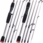 Sougayilang 5 Section Spinning Casting Rods 1.7m Ultralight Weight Carbon Fiber Fishing Rod for Travel Freshwater Fishing Pesca - Image 3