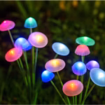 6-heads Solar LED Jellyfish Sway Lights Garden Decor Waterproof Outdoor Solar Pathway Light for Patio Balcony Yard Flowerbed - Image 3
