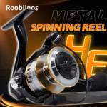 Rooblinos HE Spinning Reels Ultralight Metal 5.2:1 Gear Ratio 1000-7000 Saltwater Or Freshwater Big Max Drag Fishing Reels - Image 4