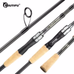 BIUTIFU Traveller Spinning Casting Carbon Fishing Rods Baitcasting Weight 5-35g M Fast Ultralight Lure Trout Mini Goods For Pole