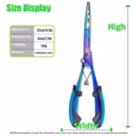 Lengthening Multifunctional Fishing Pliers 420 Stainless Steel Tackle Gear Scissors Hooks Remover Sea Outdoor Tools Line Cutter - Image 2