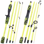 Sougayilang 5 Section Spinning Casting Rods 1.7m Ultralight Weight Carbon Fiber Fishing Rod for Travel Freshwater Fishing Pesca - Image 2