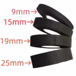 15 Meter Heat-resistant Flame Retardant Tape Coroplast Adhesive Cloth Tape For Car Cable Harness Wiring Loom Protection - Image 3