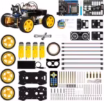 ACEBOTT Robotics Kit Smart Robot Car Kit Compatible with Arduino & Scratch STEM Toys Coding Robot Kit with App Control STEM Gift