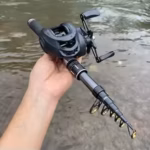 1.5-2.4m Fishing Rod Reel Combo Portable Telescopic Travel Pole 18+1BB Left/Right Hand Baitcasting Reel for Bass Carp Fishing - Image 4