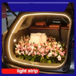Car high brightness trunk lighting ambient light interior decoration LED wiring free automatic sensing tailgate light strip - Image 6