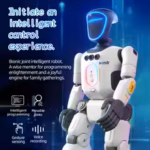 Smart Programming Humanoid Gesture Sensing Remote Control Robot 2.4G Joint Mobility Breathing Light Recording Function RC Robot