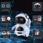 Robot Can Talk Interactive Dialogue Voice Recognition Recording Singing And Dancing Storytelling Mini Smart Robot Toy - Image 4
