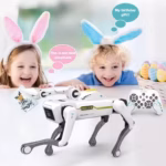 Teeggi Electric RC Intelligent Robot Dog with Clip Multifunction RC Mechanical Dog Educational Toy Bionic Smart Robot Toy Gift - Image 2