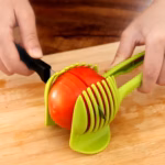 Stainless Steel Kitchen Handheld Orange Lemon Slicer Tomato Cutting Clip Fruit Slicer Onion Slicer KitchenItem Cutter Accessorie - Image 6