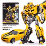 30CM Transformation Optimus Prime Bumblebee Megatron Black Gold Robot Toy Alloy Star Commander Truck Car Toy Action Figure Gift - Image 6