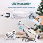 Teeggi Electric RC Intelligent Robot Dog with Clip Multifunction RC Mechanical Dog Educational Toy Bionic Smart Robot Toy Gift - Image 3