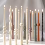 Silicone Mold for Long-Stick Candles DIY Handmade European-Style Wavy Twisted Long Candle Molds and Scented Candle Making Mould - Image 3