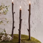 DIY Long Branch shaped Candle Silicone Mold Plum Blossom Branch Tree Branch Epoxy Resin Molds Tree Trunk Concrete Gypsum Mold