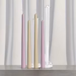 1pc/2pcs Taper Candle Mold Soywax Acrylic Pillar Mould DIY Plastic Candle Stick Holder Church Candle Making Tool Home Decor - Image 5