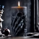 Dark-Themed Skeleton Hand 3D Silicone Candle Mold - HDark-Themed Skeleton Hand 3D Silicone Candle Mold - High-Precision Tool for Candle and Aromatherapy Diy, Reusable Gothic Styleigh-Precision Tool for Candle and Aromatherapy Diy, Reusable Gothic Style