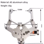 6 DOF Robot Manipulator MG996 Metal Alloy Mechanical Arm Clamp Claw Kit For Arduino Robot DIY Ki for UNO/ESP32 Programmable - Image 6