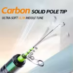 FISHINGFANS KUAISHA SUPER SHORT TELESCOPIC MINI 1.5m 1.68m 1.8m UL CARBON TRAVEL PORTABLE ULTRALIGHT SOLID TIP FISHING ROD - Image 3