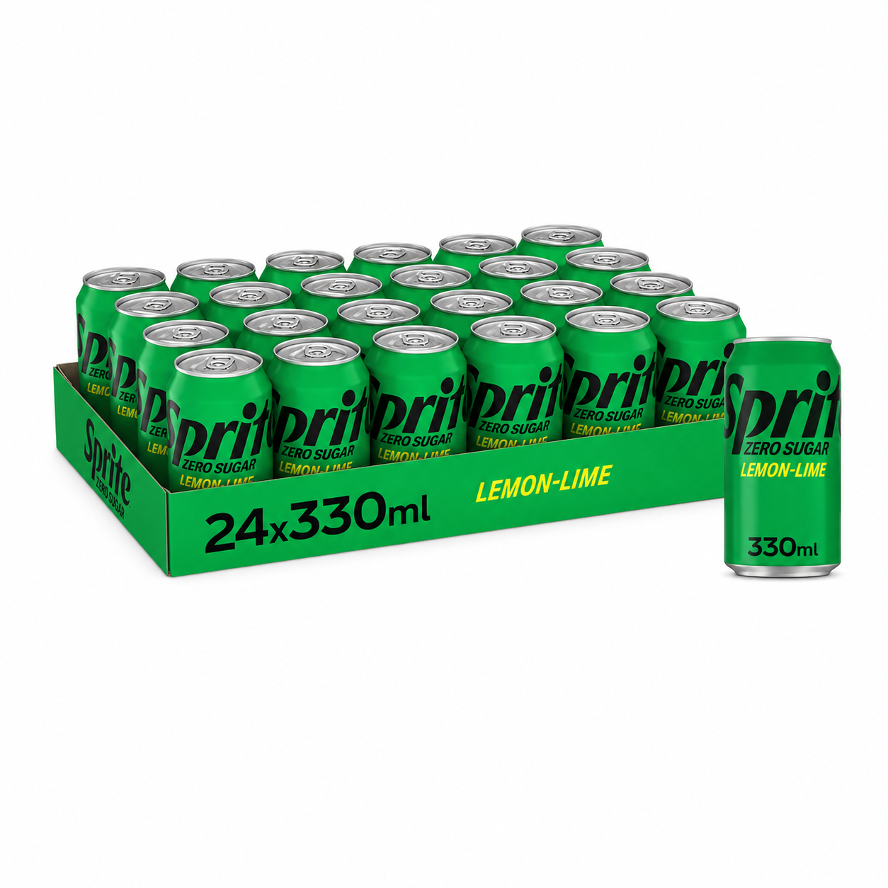 ea132eab-3e1b-4632-b59b-9767f1cde6ef Sprite No Sugar 24 x 330ml Cans - Image 1