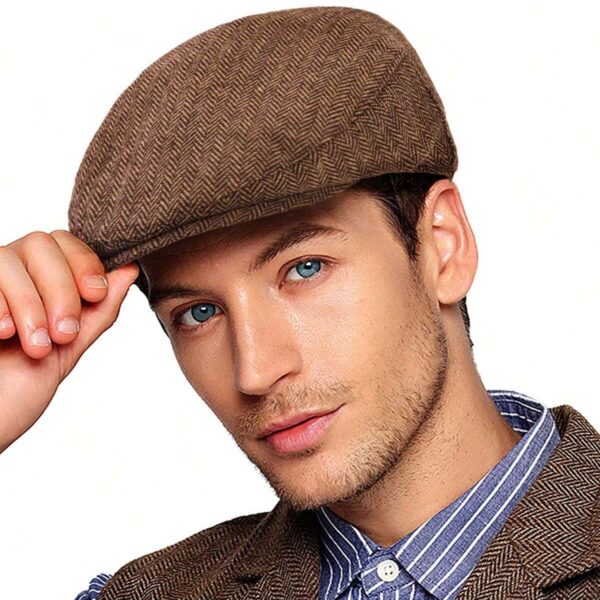Coffee-Color Fashionable Forward Cap