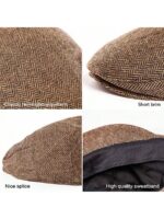 Coffee-Color Fashionable Forward Cap - Image 3