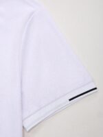 Calvornis Men's Casual Contrast Trim Short Sleeve Polo Shirt, Versatile For Summer, Formal, Ceremony - Image 8