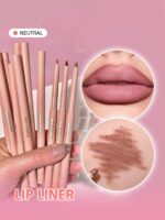 SHEGLAM So Lippy Lip Liner-Neutral Creamy Matte Lip Liner Pencil High Pigment Not Easy To Fade Silky Smooth Matte Contour Tint Lip Makeup Lip Combo Brand Beauty Makeup Face Paint Cosmetic For Women Girls Perfect For Spring Summer Ideal For Y2K Fancy Fashion Suitable For Birthday Mother'S Day Gift Rave Festival Party Ready Best Color