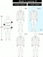 Manfinity Homme Men's Casual Minimalist Contrast Trim Short Sleeve Polo Shirt Cotton - Image 4