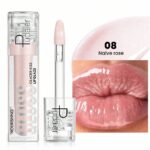 Pudaier 1pc Non-Sticky Lip Gloss, Long-Lasting Hydration Mirror Water Gloss, Easy-Blend Application Lip Balm Suitable For Birthday Christmas Present