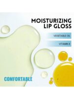 Pudaier 1pc Non-Sticky Lip Gloss, Long-Lasting Hydration Mirror Water Gloss, Easy-Blend Application Lip Balm Suitable For Birthday Christmas Present - Image 4