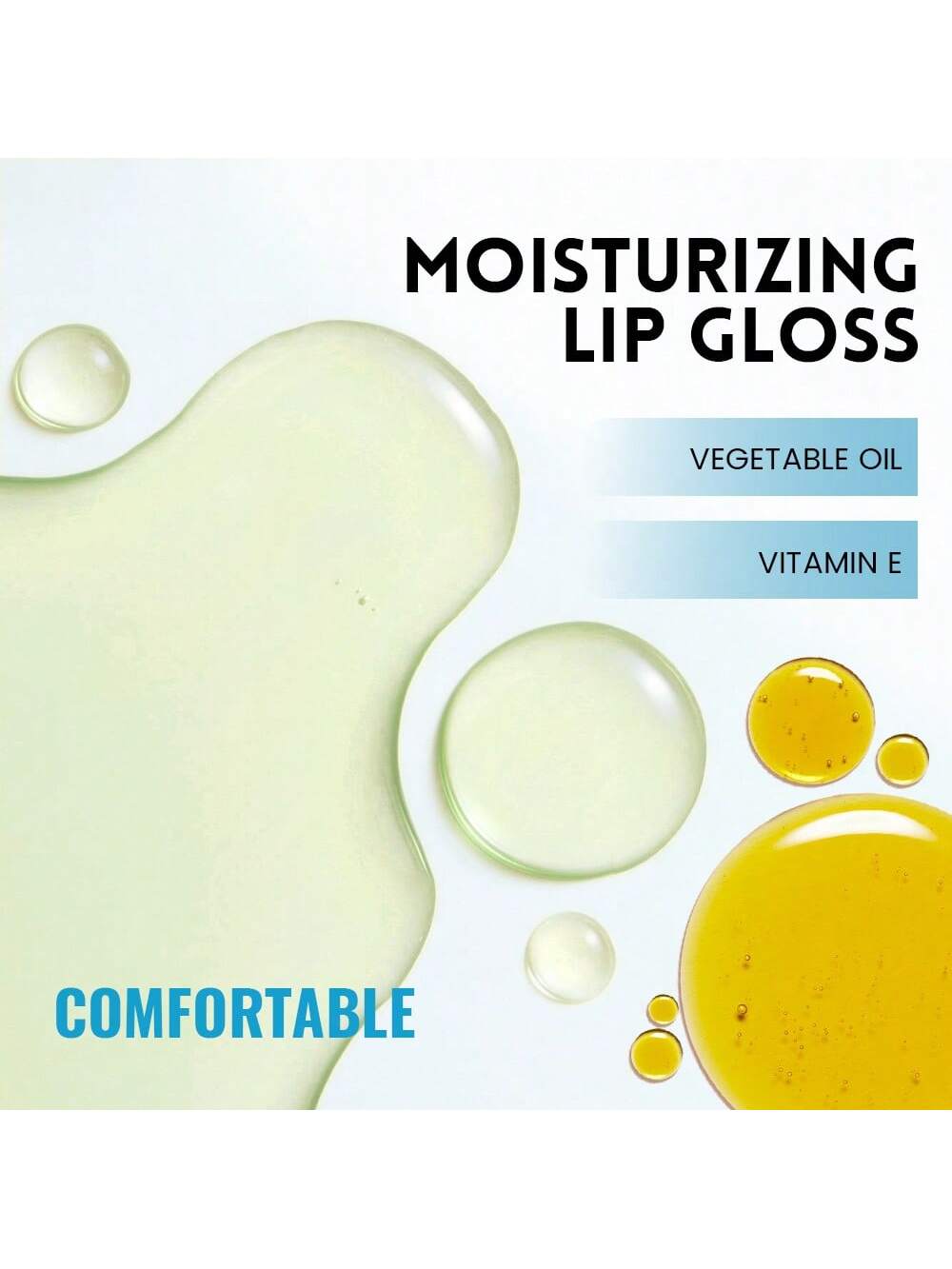 Pudaier 1pc Non-Sticky Lip Gloss, Long-Lasting Hydration Mirror Water Gloss, Easy-Blend Application Lip Balm Suitable For Birthday Christmas Present - Image 4