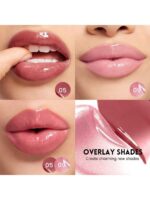 Pudaier 1pc Non-Sticky Lip Gloss, Long-Lasting Hydration Mirror Water Gloss, Easy-Blend Application Lip Balm Suitable For Birthday Christmas Present - Image 7