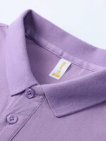 Men's Summer Lightweight Fabric Polo Shirt | Slim Fit Short Sleeve Solid Color Collar Top, Suitable For Daily, Commute, Office, Light Sports And Beach Wear, 2026 World Cup Casual Style, Can Be Used As Father's Day Gift - Image 5
